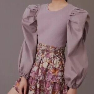 Lavender Long Sleeve Top by Lea & Viola